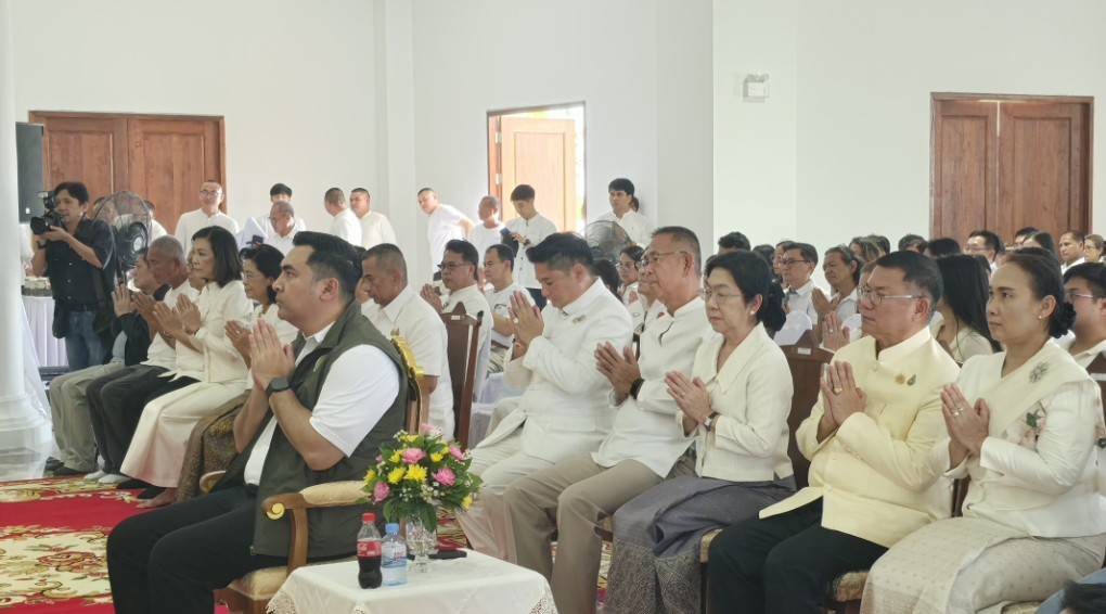 title - รองเลขาธิการ ส.ป.ก. ร่วมคณะ รมช.เกษตรฯ ทำบุญงานพืชสวนโลก พร้อมลงพื้นที่ตรวจเยี่ยม ส.ป.ก.อุดรธานี